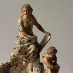 Volkstedt Thuringe - Beeldje - lallégorie de la musique -