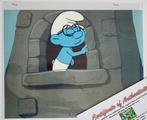 THE SMURFS  - PEYO - Cel de production danimation, Nieuw in verpakking
