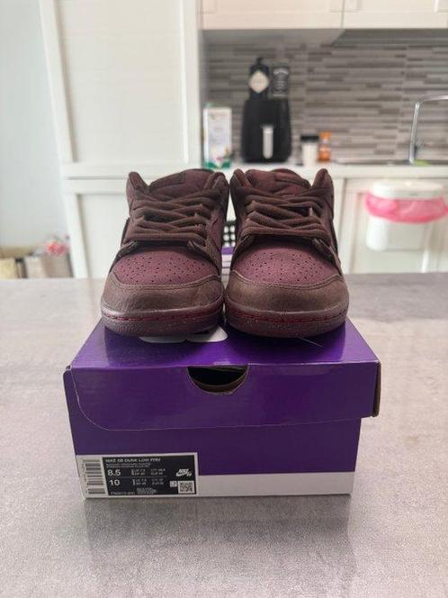 Nike - Nike SB Dunk Low PRM City of Love Burgundy Crush -, Kleding | Heren, Schoenen