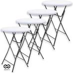 2dekans | Infinity Goods 4 Stevige Statafels - Partytafel -, Ophalen of Verzenden