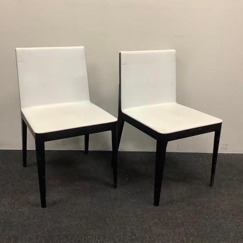 Tweedehands complete set 2 stuks B&B Italia EL eetkamer, Huis en Inrichting, Stoelen, Zwart, Gebruikt