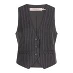 EsQualo • grijs gestreept gilet • 40, Vêtements | Femmes, Pulls & Gilets, Verzenden