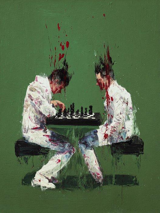 Anne Dias (1985) - Knight Tactical Play, Antiek en Kunst, Kunst | Designobjecten