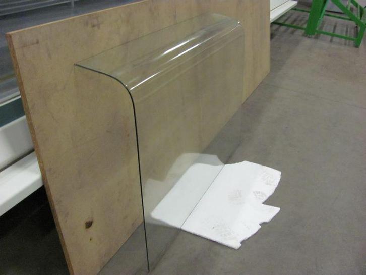Gebogen Glas, 131cm, Elektronische apparatuur, Koelkasten en IJskasten