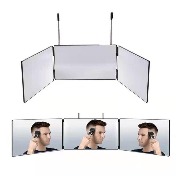 Self Cut Spiegel Multi Mirror Thuis Kapper Spiegel Make Up S, Verzamelen, Overige Verzamelen, Verzenden