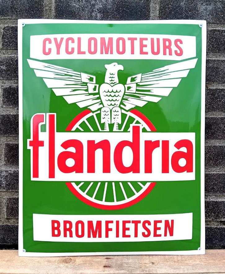 Flandria Cyclomoteurs Bromfietsen, Verzamelen, Merken en Reclamevoorwerpen, Verzenden