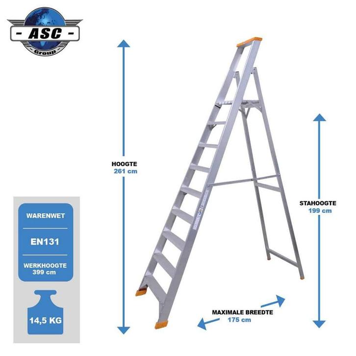 VGS Bordestrap, Doe-het-zelf en Bouw, Ladders en Trappen, Trap, Nieuw, Verzenden