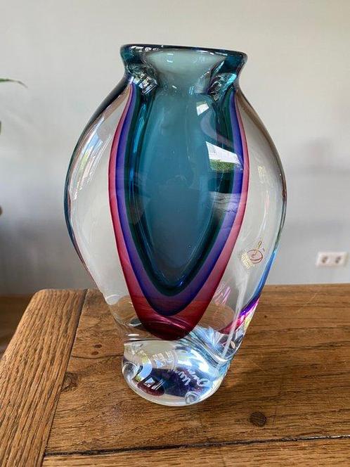 Luigi Onesto - Vase - Verre de Murano, Antiek en Kunst, Antiek | Glaswerk en Kristal