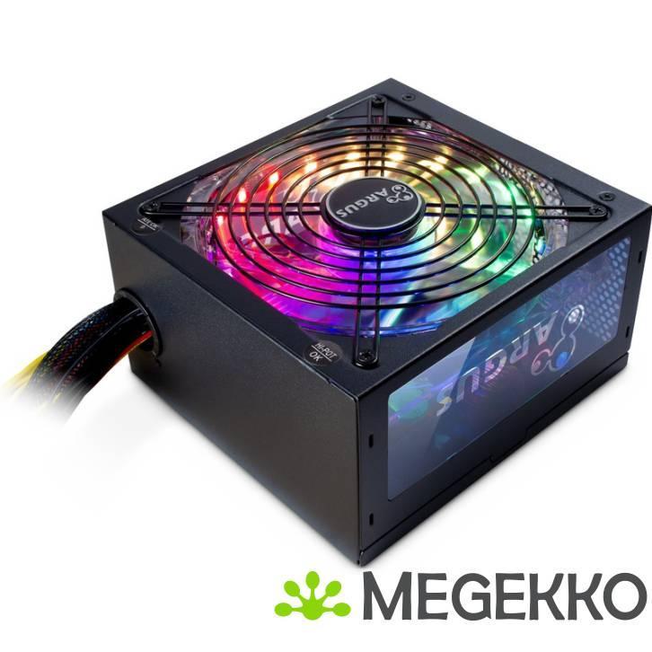 Inter-Tech Argus RGB-500W II power supply unit, Informatique & Logiciels, Ordinateurs & Logiciels Autre, Envoi