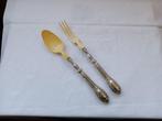 Couverts de service à salade (2) - Argent 950 - 1850-1900,