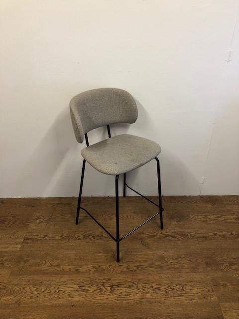 Gebruikte Half Hoge Barkruk Moniek - K900- Vintage/Café, Huis en Inrichting, Barkrukken, Ophalen