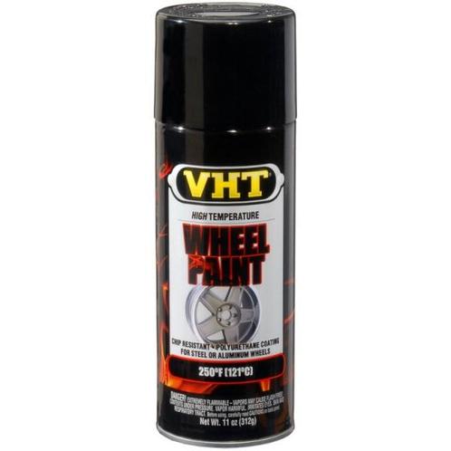 VHT WHEEL PAINT - Gloss black (Zwart glans) (VHT COATINGS), Autos : Divers, Outils de voiture, Envoi