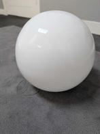 Lamp (2) - Glas - Opaline glazen bol lampen