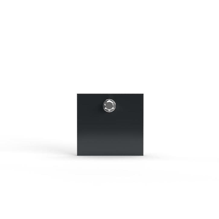 Eindschotje hoog midden/zijkant-Atraciet (RAL 7016), Doe-het-zelf en Bouw, Glas en Ramen, Nieuw, Verzenden