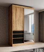 Kledingkast eiken 140x65x216 Garderobekast, Huis en Inrichting, Kasten | Overige, Verzenden, Nieuw