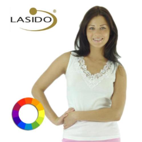Kanten hemden zonder mouw | 15 kleuren! Groothandel Lasido, Kleding | Dames, Blouses en Tunieken, Nieuw, Verzenden