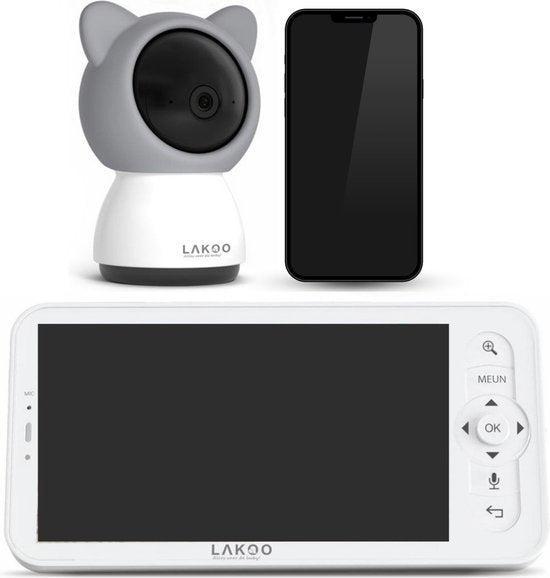 2dekans | Lakoo BabyGuard Babyfoon - met Camera én App -, Kinderen en Baby's, Kinderkamer | Complete kinderkamers, Ophalen of Verzenden