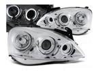 Angel Eyes Chrome koplampen geschikt voor Opel Corsa C, Autos : Pièces & Accessoires, Éclairage, Verzenden