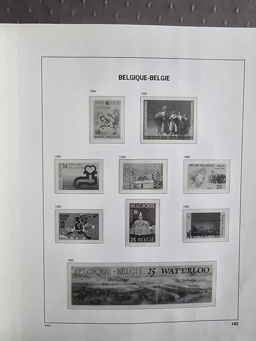 België 1985/1995 - Davo album., Postzegels en Munten, Postzegels | Europa | België