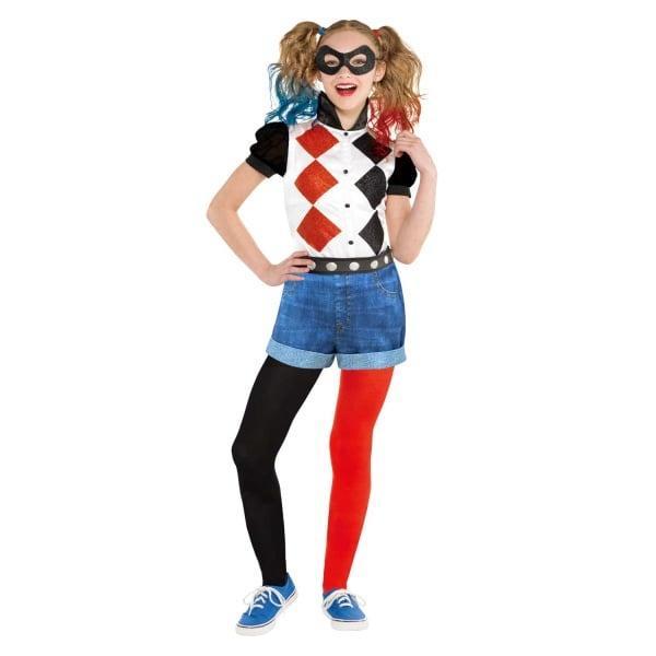 Kind Kostuum Harley Quinn Classic 12/14 jaar, Kinderen en Baby's, Carnavalskleding en Verkleedspullen, Nieuw, Verzenden