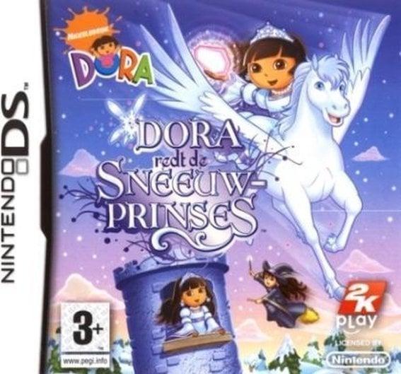 Dora Redt de Sneeuwprinses (DS Games), Games en Spelcomputers, Games | Nintendo DS, Zo goed als nieuw, Ophalen of Verzenden