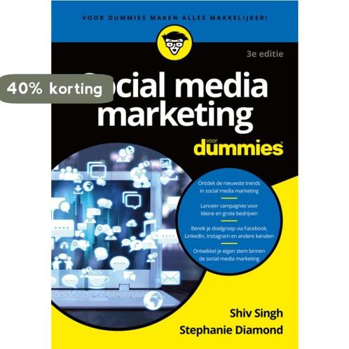 Social media marketing voor Dummies / Voor Dummies, Boeken, Economie, Management en Marketing, Gelezen, Verzenden