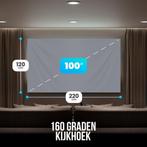 2dekans | Strex - Beamerscherm - 100 Inch -160° Kijkhoek -, Ophalen of Verzenden, Nieuw