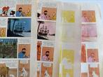 Hergé - Ensemble de 4 phases d’impression successives- verso, Boeken, Nieuw
