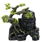 Boeddha kop 21cm / Aquariumdecoratie As-233 (Hardscaping), Verzenden, Nieuw, Gevuld zeewateraquarium