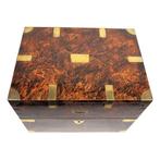 Drankkast - Thuya, Bont, Brons - Houten drankenkist, Antiek en Kunst