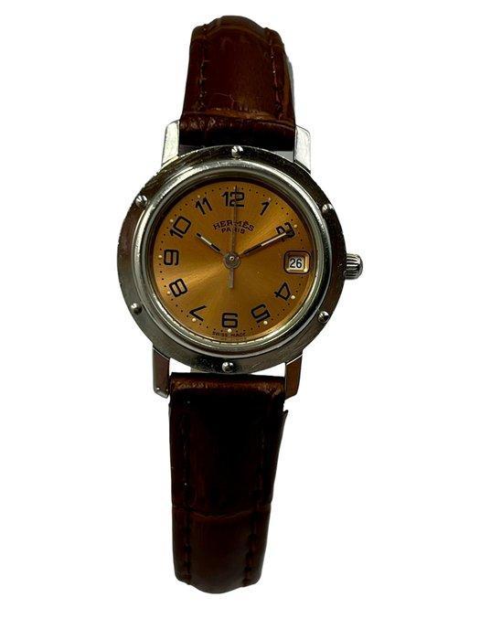 Hermès - Clipper - Brown Dial - Swiss Made Ladies Watch, Bijoux, Sacs & Beauté, Montres | Hommes