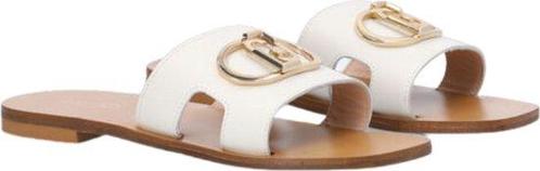 Liu Jo Platte Dames Sandalen Met Logo - Wit - Maat 38 (Mode), Kleding | Dames, Schoenen, Nieuw, Verzenden