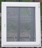 pvc raam , chassis , venster , kozijn 86  x 99 wit, Nieuw, Kunststof, Raamkozijn, Ophalen of Verzenden