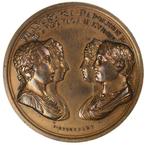 France. Napoléon. Historical Medal Wedding of Napoleon &, Postzegels en Munten