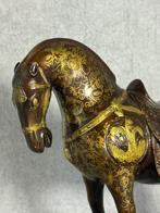 Tang-Stijl paard 32 cm / 2.75 kg - Brons - China - Eind 20e, Antiek en Kunst