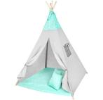 Wigwam tipi teepee tent - speeltent - 4 delig - 100% kato..., Kinderen en Baby's, Ophalen of Verzenden, Nieuw