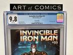Invincible Iron Man #33 - Rare Tron Variant Cover - CGC 9.8, Boeken, Strips | Comics, Nieuw