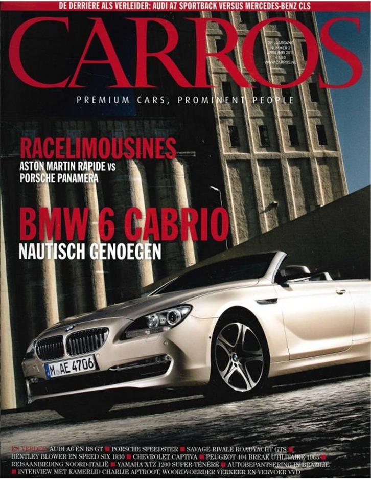 2011 CARROS MAGAZINE 02 NEDERLANDS, Boeken, Auto's | Folders en Tijdschriften
