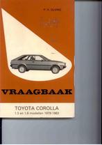 Vraagbaak voor uw Toyota Corolla 9789020116083, Livres, Loisirs & Temps libre, Olving, Verzenden