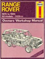 1970 - 1985 RANGE ROVER VRAAGBAAK ENGELS, Autos : Divers, Modes d'emploi & Notices d'utilisation