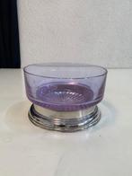 Kom - .800 zilver - Kom van kristal