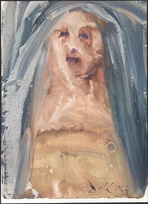 Salvador Dali (1904-1989) - Plange, Virgo, Accincta Sacco, Antiek en Kunst, Antiek | Overige Antiek