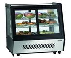 Koelvitrine | 120L | Zwart/RVS | +2°C/+12°C | 3 Schappen |, Verzenden, Nieuw in verpakking