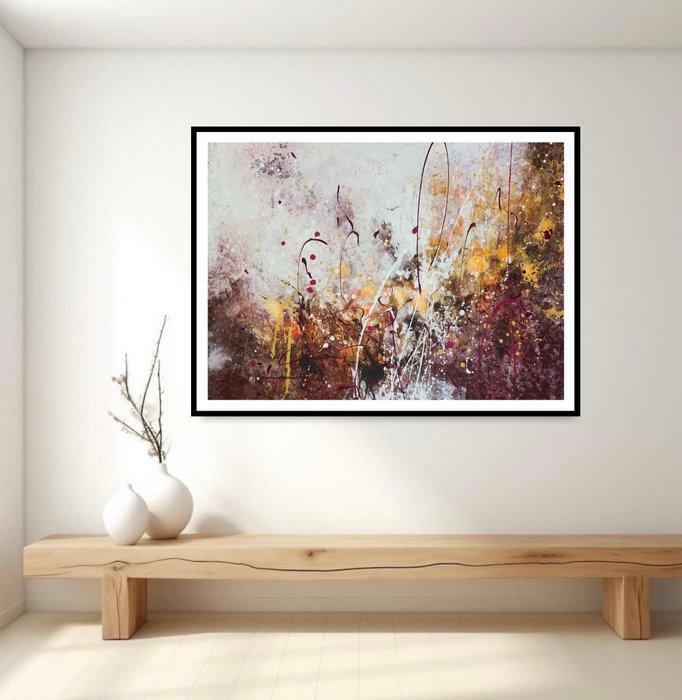 Dam Domido - Les blés au mois d’aout - 150 x 95 cm - No, Antiek en Kunst, Kunst | Schilderijen | Modern