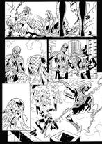 Giancarlo Caracuzzo - 1 Original page - Spiderman - 2018, Livres, BD