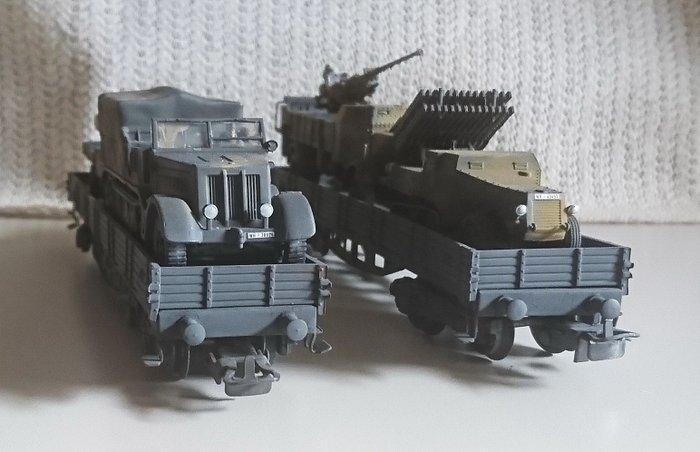 Märklin H0 - Modeltrein goederenwagon (2) -, Hobby en Vrije tijd, Modeltreinen | H0