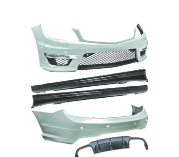 KIT CARROSSERIE MERCEDES CLASSE C W204 07-11 LOOK C63 AMG, Verzenden
