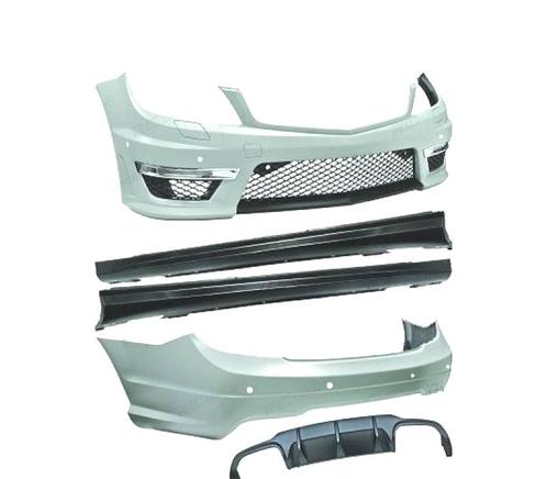 KIT CARROSSERIE MERCEDES CLASSE C W204 07-11 LOOK C63 AMG, Auto-onderdelen, Carrosserie, Verzenden