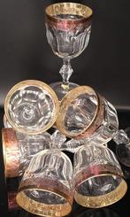 antica cristalleria italiana - Drinkservies (6) - zware en, Antiek en Kunst