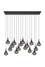 Hanglamp Lucide TEARS -  - LED Dimb. - G4 - 16x1,5W, Verzenden